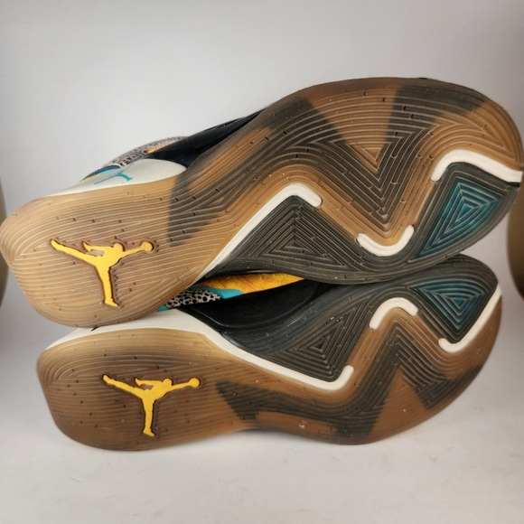 AIR JORDAN Men’s Luka 2 The Pitch Doncic Men's 10.5 Basketball Shoe Safari Rare - Picture 9 of 16